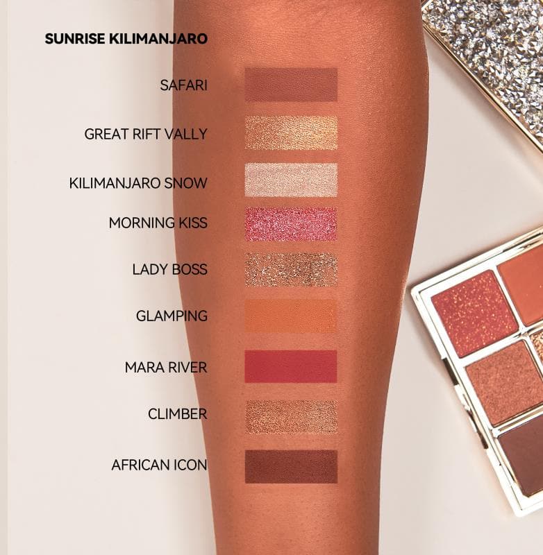 Glamour Queen Eyeshadow Palette - Sunrise Kilimanjaro