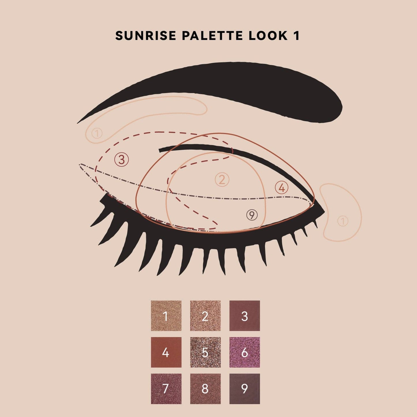 Glamour Queen Eyeshadow Palette - Sunrise Kilimanjaro