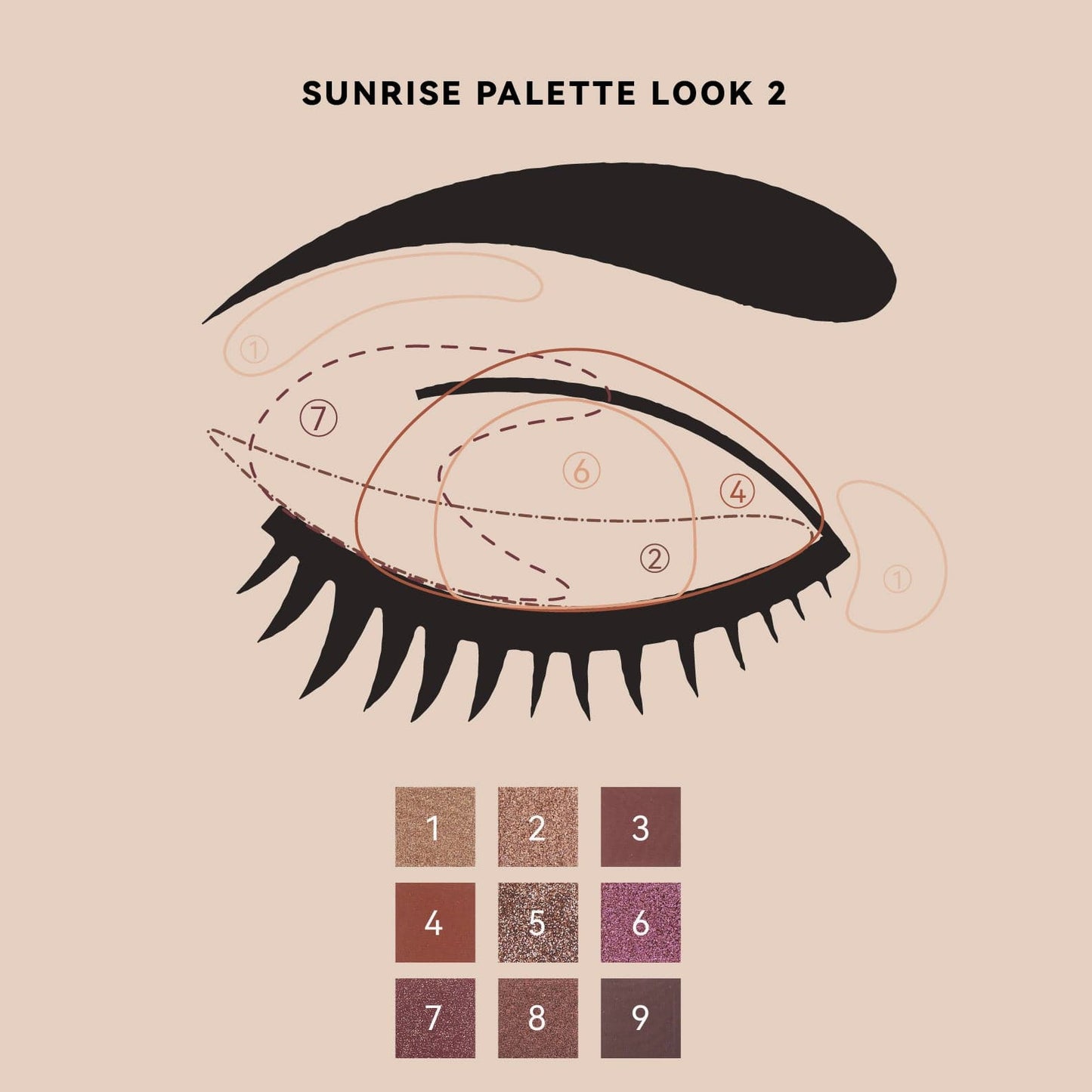 Glamour Queen Eyeshadow Palette - Sunrise Kilimanjaro