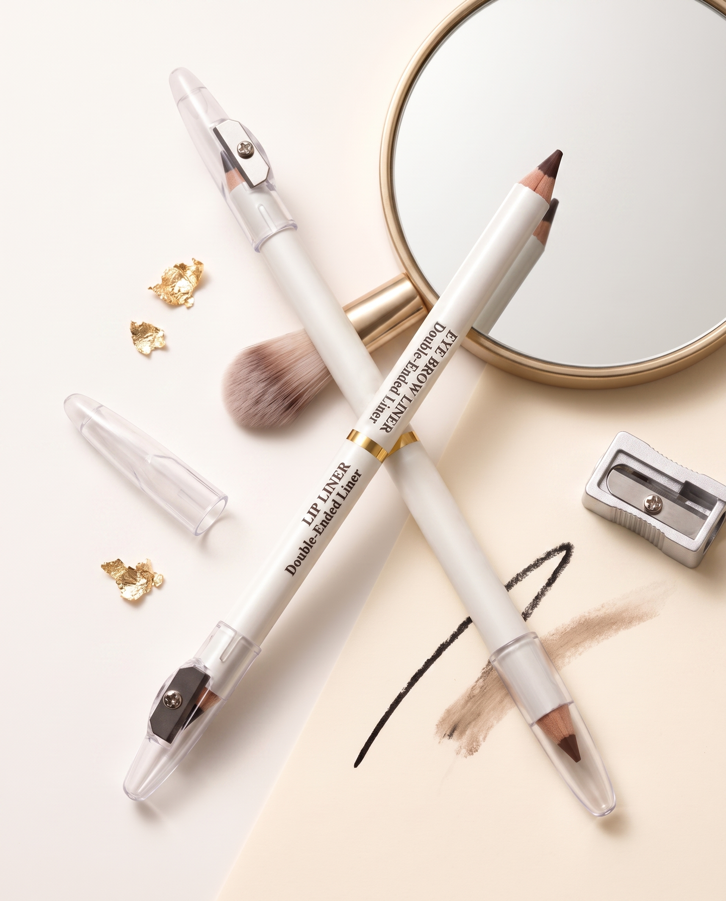 DOUBLE ENDED EYEBROW & LIP LINER