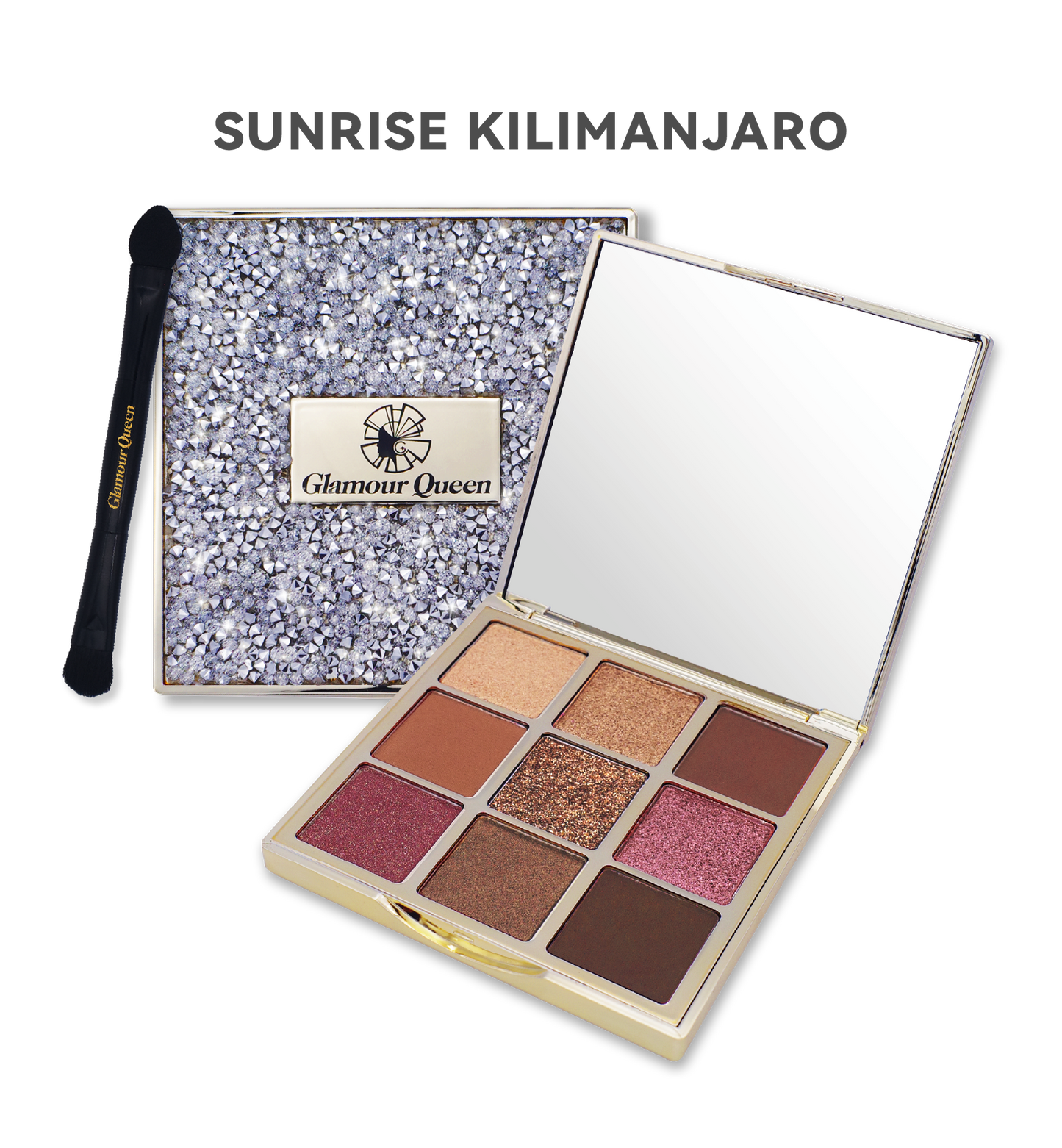 Glamour Queen Eyeshadow Palette-Sunset Sahara