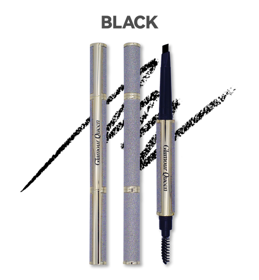 Glamour Queen Eyebrow Powder Liner - Black