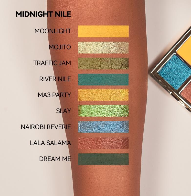 Glamour Queen Eyeshadow Palette - Midnight Nile